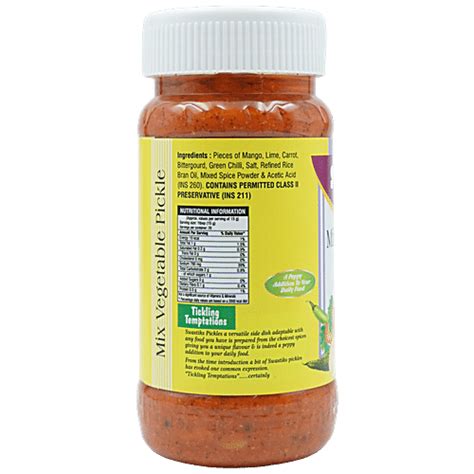 Buy Swastiks Pickle Mix Vegetable Online At Best Price Of Rs 47 50