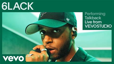 6LACK Talkback Live Vevo Studio Performance YouTube