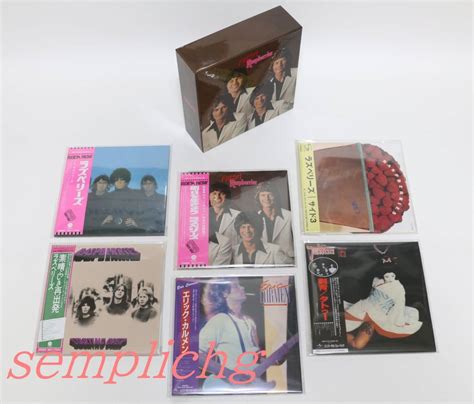 未使用に近いラズベリーズエリックカルメンRaspberries SHM CD 紙ジャケット6タイトル DU特典BOX付 特典