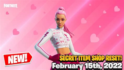 Secret Item Shop Reset Fortnite Item Shop February 15th 2022