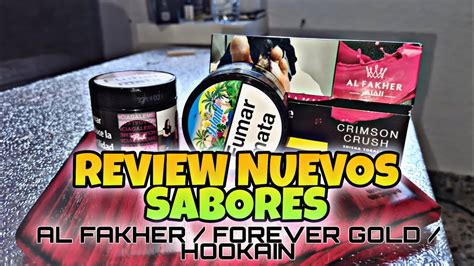 REVIEW NUEVOS SABORES AL FAKHER FOREVER GOLD Y HOOKAIN YouTube