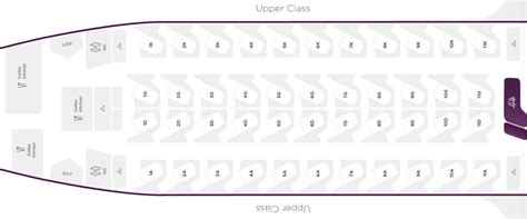 Virgin Atlantic Fleet Seat Map Plane Layout | Elcho Table