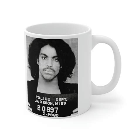 Prince Mugshot Coffee Mug Sold By Ignacio Garc A Sku