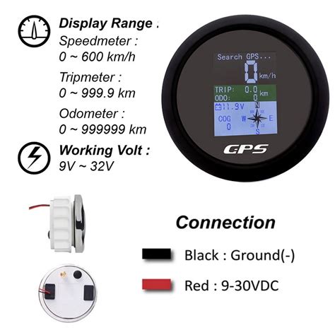 Auto Boot Motorfiets Smart Gps Snelheidsmeter Wate Grandado