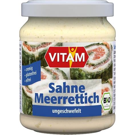 Vitam Sahne Meerrettich Bio G Ekomarkt De