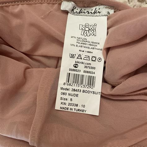 Kikiriki Nude Ruched Bodysuit This Low Back Depop