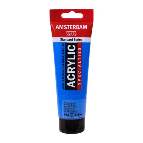 Amsterdam Acrylic Akrylmaling Ml Metallic Blue Panduro