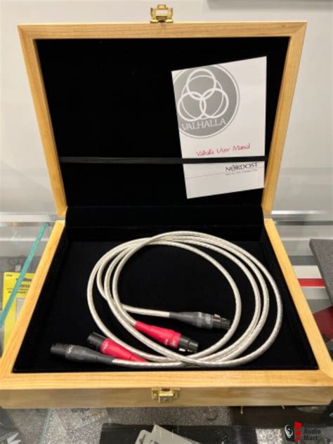 Nordost Valhalla XLR Interconnects 1 5 Metre Length For Sale Canuck