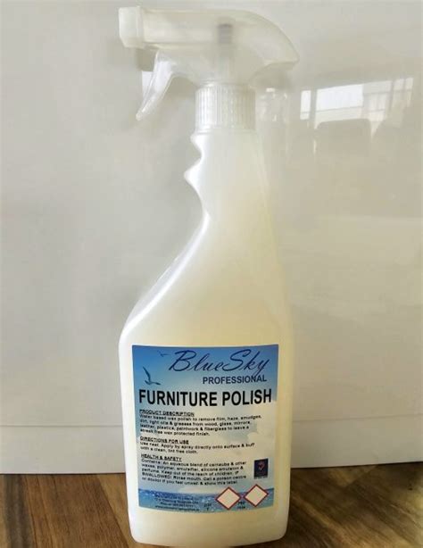 Blue Sky Professional Furniture Polish 750ml Odcleaning