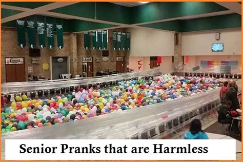 Top 30+ List of Senior Pranks That Are Harmless