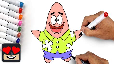 How To Draw Patrick From Spongebob