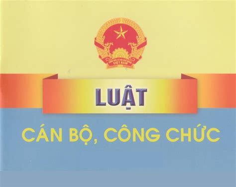 Trắc nghiệm Luật cán bộ công chức