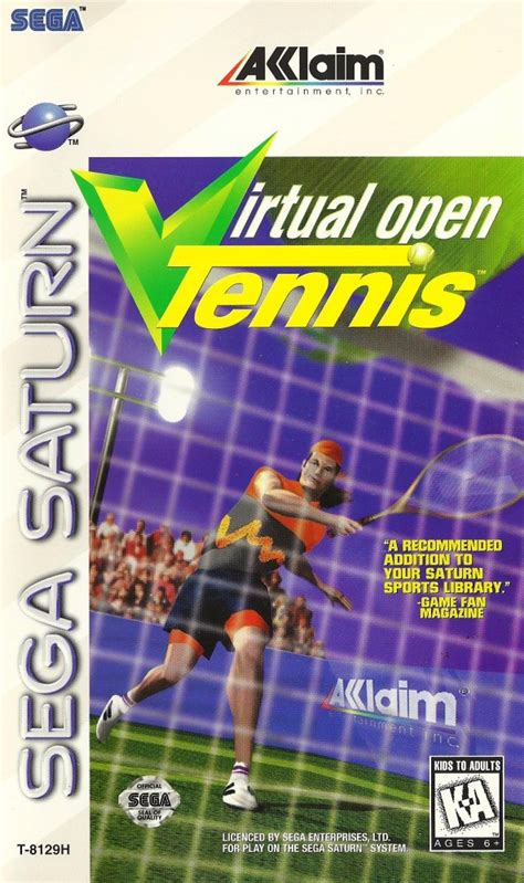 Virtual Open Tennis Para Sega Saturn