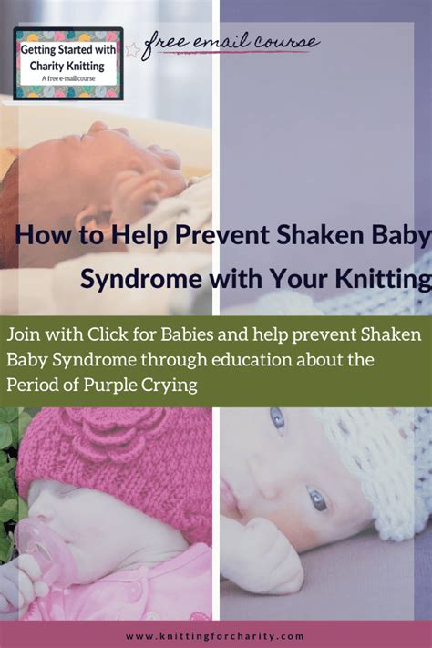 How To Help Prevent Shaken Baby Syndrome With Your Knitting