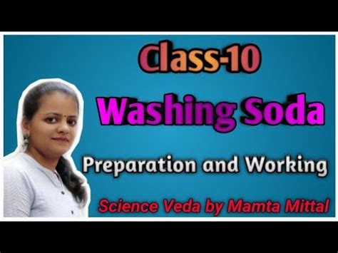 Washing Soda Preparation Properties Uses With Emphasis On Question