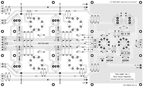 AudioTube24 OnlineStore. PCB TMA-488C MK I Röhrenendstufe 4 x KT88/6CA7 ...