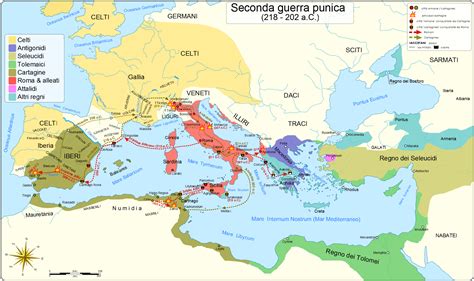 Second Punic War 218 Bc 202 Bc Visualized Reurope