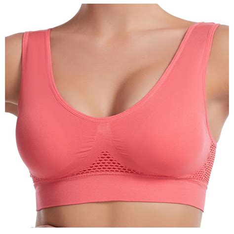 Hombom Womens Push Up Bras Push Up Comfort Sports Bra Wire Free Back Smoothing Comfortable Bra