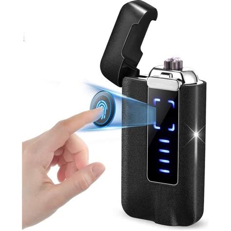 Briquet Rechargeable Briquet Plasma Commande Tactile Briquet Electrique