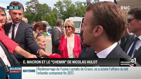 Pr Sident Magnien Emmanuel Macron Et Le Chemin De Nicolas Hulot