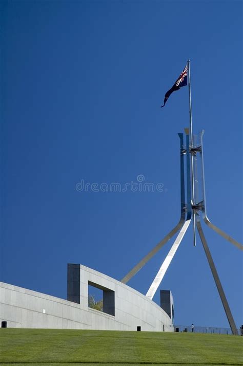 Australian Parliament House Stock Photo - Image of city, government ...