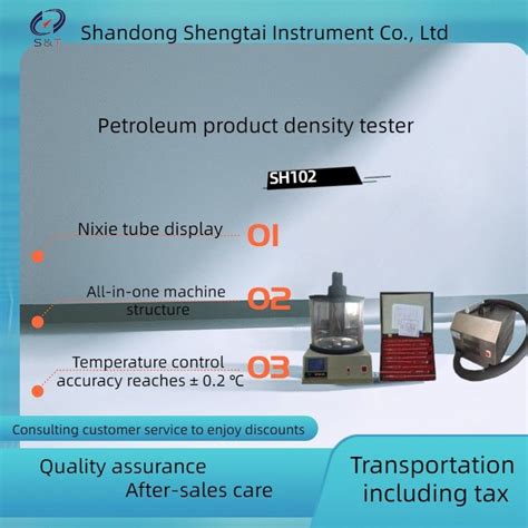 Density Tester For Petroleum Product Gb T Iso Astm D Din