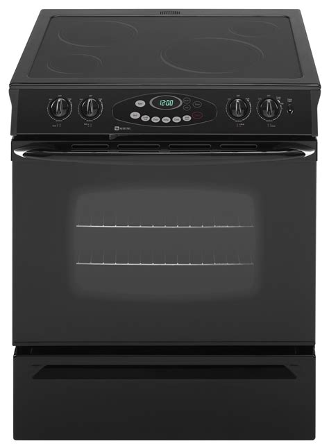 Maytag Electric Slide In Range 30 In Mes5752bab Sears