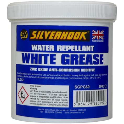 White Grease - Water Repellent - 500g Tub - Ace Consumables