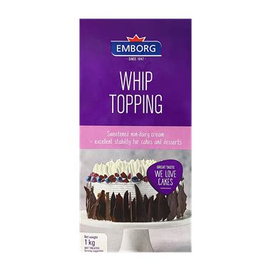 WHIP TOPPING CREAM EMBORG VANA Baking Sweet