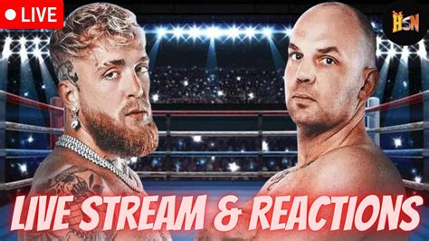 Jake Paul Vs Ryan Bourland Live Stream Reactions JakePaul