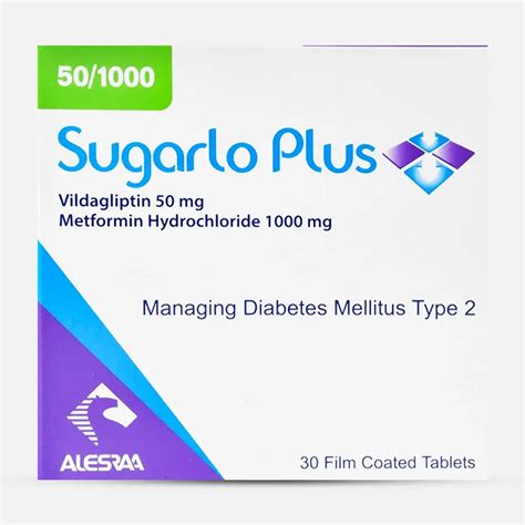 Sugarlo Plus 50 1000 Mg Tablets Rosheta United Arab Emirates