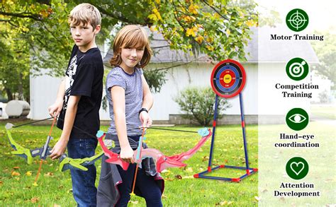 2 Pack Kids Bow And Arrow Set Bow And Arrow For Kids 4 6