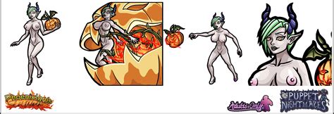 Pumpkin Sorceress Nude Sprite Sheet By Phoenixignis Hentai Foundry