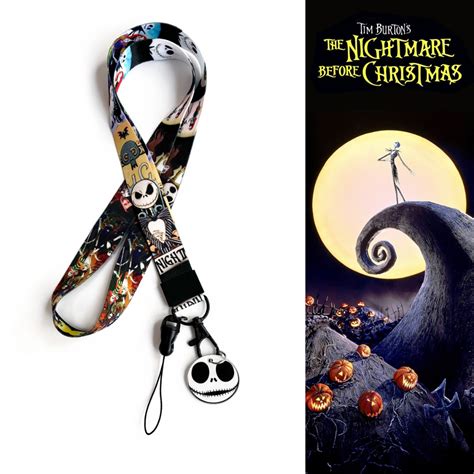 Y&P| Dây Đeo Thẻ The Nightmare Before Christmas Phim Hoạt Hình Dây Đeo ...