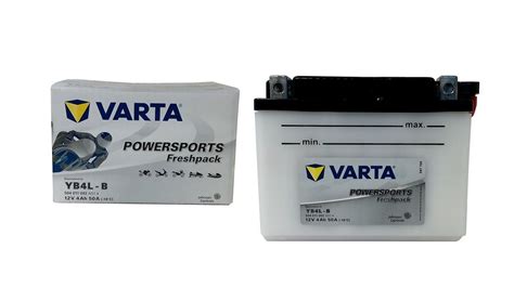 AKUMULATOR VARTA FRESHPACK 12V YB4L B 4AH 50A 7311729636 Oficjalne