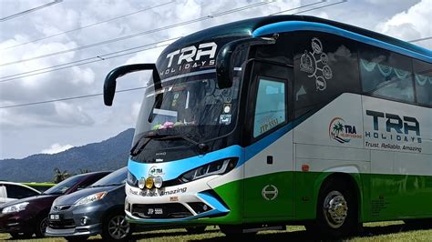 REVIEW BAS PERSIARAN TRA HOLIDAYS JTP5551 HINO TMSBUS YouTube