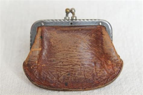 Antique Leather Coin Purse Paul Smith