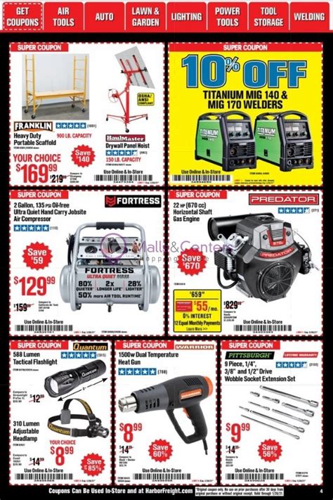 Harbor Freight Tools Weekly Ad Valid From 01062021 To 01282021