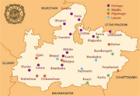 4 Best Tourist Circuits In Madhya Pradesh