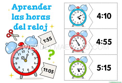 Aprende A Leer El Reloj 6b U5ch