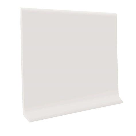 ROPPE White 4 In X 1 8 In X 120 Ft Vinyl Wall Cove Base Coil