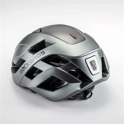 Casco De Ciclismo Rockbros Ultraligero Con Funda Extra Ble Gris