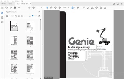 Genie Z Z J Ic Power Instrukcja Obs Ugi Po Pdf