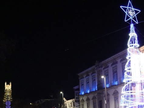 Rua Direita Pista de gelo é a grande atração de Natal em Lamego