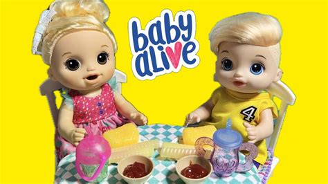 Baby Alive TWINS Lunch YouTube