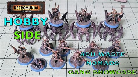 NECROMUNDA ASH WASTE NOMADS GANG SHOWCASE YouTube