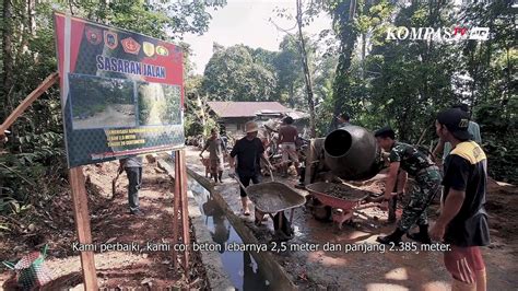 TMMD Ke 116 Jiwa Gotong Royong Bersatu Membangun Desa Hapulang Video