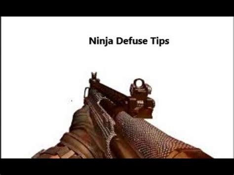 Black Ops 2 Ninja Defuse Tips With VanossGaming YouTube