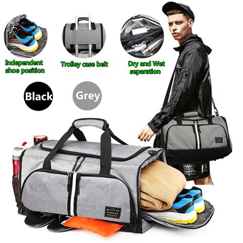 New Kaload Dry Wet Separation Sports Fitness Yoga Bag Portable Large Capacity Folding Travel