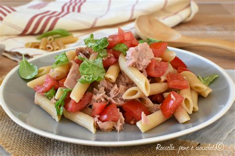 Pasta Integrale Tonno E Pomodori Rossella Pane E Cioccolato